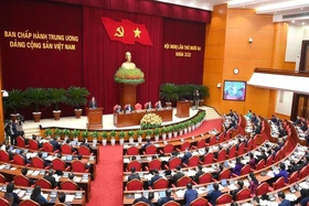 Ngày làm việc thứ nhất Hội nghị lần thứ 13 Ban Chấp hành Trung ương Đảng khóa XIII