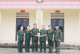 Thăm hỏi, tri ân cán bộ, chiến sĩ Lữ đoàn Công binh 249