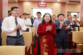 Phó Chủ tịch nước Võ Thị Ánh Xuân dự Đại hội Thi đua yêu nước tỉnh Phú Thọ lần thứ I