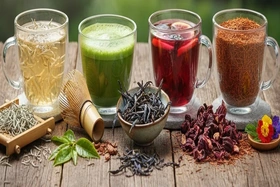 5 loại trà có nhiều chất chống oxy hóa độc đáo hơn trà xanh