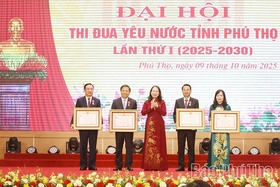 Đại hội Thi đua yêu nước tỉnh Phú Thọ lần thứ I thành công tốt đẹp