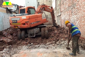 Dịch vụ thi công đào móng nhà giá rẻ HCM an toàn, chuyên nghiệp