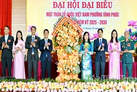Đại hội đại biểu MTTQ phường Vĩnh Phúc lần thứ I, nhiệm kỳ 2025 - 2030