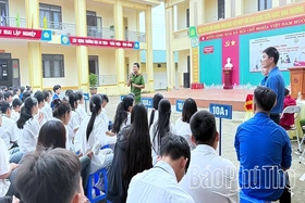 Trải nghiệm, thực hành kỹ năng phòng cháy, chữa cháy và cứu nạn, cứu hộ trong trường học