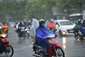 Thời tiết ngày 14/10: Mưa dông diện rộng tại nhiều khu vực