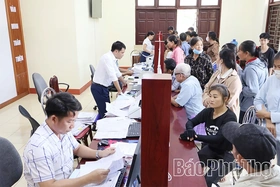 Xã Tu Vũ đẩy mạnh công tác cải cách hành chính