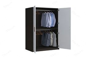 5 Mẫu tủ quần áo 2 cánh được ưa chuộng nhất hiện nay