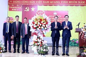 Ngày hội Đại đoàn kết toàn dân ở khu dân cư số 7, xã Dân Chủ