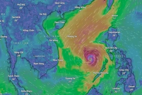 Công điện khẩn ứng phó bão Kalmaegi giật cấp 17 sắp vào Biển Đông