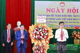 Ngày hội đại đoàn kết toàn dân tộc khu dân cư khu Đồng Tâm, xã Minh Đài