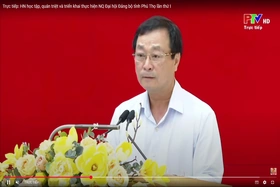 Trực tiếp: Hội nghị học tập, quán triệt và triển khai thực hiện Nghị quyết Đại hội Đảng bộ tỉnh Phú Thọ lần thứ I, nhiệm kỳ 2025-2030