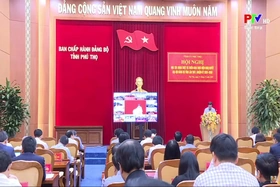 Trực tiếp: Hội nghị học tập, quán triệt và triển khai thực hiện Nghị quyết Đại hội Đảng bộ tỉnh Phú Thọ lần thứ I, nhiệm kỳ 2025-2030