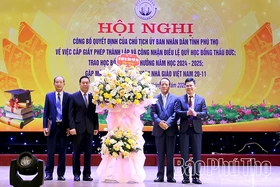 Công bố Quyết định thành lập Quỹ học bổng Thấu Đức