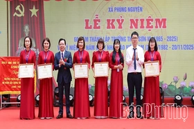 Trường THCS Sơn Vi: Kỷ niệm 60 năm ngày thành lập