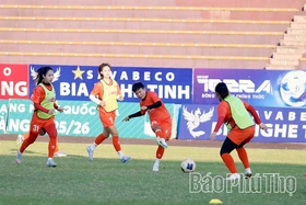 Đội tuyển nữ Việt Nam tập huấn chuẩn bị cho hành trình bảo vệ HCV SEA Games 33