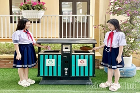 Trường học “nói không với rác thải nhựa”