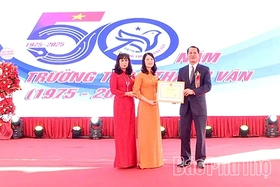 Lễ kỷ niệm 50 năm thành lập Trường THCS Thanh Vân