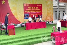 Bài học pháp luật sâu sắc từ phiên tòa giả định tại Trường THPT Liễn Sơn