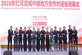 Khai mạc lễ hội sông Hồng - Tuần hợp tác Việt Nam – Trung Quốc lưu vực sông Hồng năm 2025