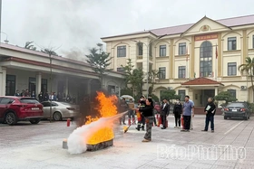 Nâng cao kỹ năng PCCC và cứu nạn cứu hộ cho chủ cơ sở sản xuất, kinh doanh