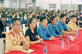 1.200 công nhân được trang bị kiến thức mới về an toàn giao thông