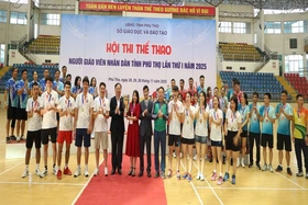 Bế mạc hội thi  thể thao  người giáo viên Nhân dân lần thứ I năm 2025