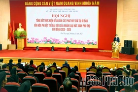 Tổng kết Đề án gìn giữ và phát huy giá trị di sản Hát Xoan giai đoạn 2020–2025
