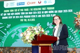 Tài trợ 1,4 triệu Euro cho chương trình “Tiến Về Phía Trước” tại Việt Nam và tỉnh Phú Thọ