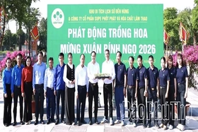 Phát động trồng hoa mừng Xuân Bính Ngọ 2026