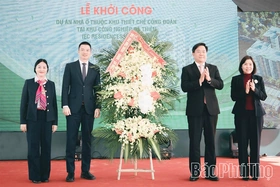 Khởi công Dự án nhà ở Khu thiết chế Công đoàn