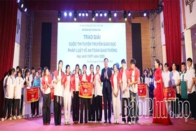 Cuộc thi tuyên truyền giáo dục pháp luật về an toàn giao thông cho học sinh THPT năm 2025