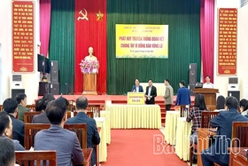 Xã Tề Lỗ chung tay ủng hộ đồng bào vùng lũ