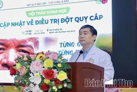 Hội thảo khoa học cập nhật chẩn – điều trị đột quỵ cấp và Xây dựng mạng lưới cấp cứu đột quỵ khu vực Hòa Bình