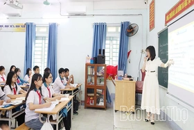 Trường THCS Gia Cẩm nâng cao chất lượng giáo dục