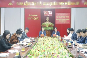 Ngành Tổ chức xây dựng Đảng tiếp tục đoàn kết, đổi mới, hoàn thành xuất sắc nhiệm vụ được giao