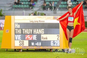 Hà Thị Thuý Hằng – bước nhảy tuổi 19 và niềm tự hào của điền kinh Phú Thọ