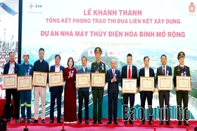 Khánh thành Nhà máy Thủy điện Hòa Bình mở rộng - Công trình trọng điểm chào mừng Đại hội XIV của Đảng
