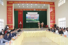 Xã Vân Sơn tổ chức Hội nghị xúc tiến đầu tư năm 2025