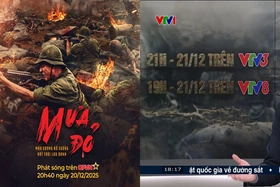 Lịch phát sóng chi tiết trên các kênh