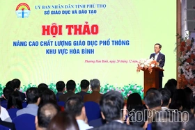 Hội thảo nâng cao chất lượng giáo dục phổ thông