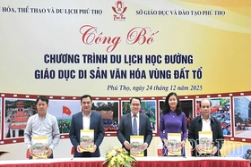 Công bố chương trình Du lịch học đường, Giáo dục di sản vùng Đất Tổ