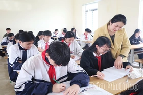 Thiết thực học và làm theo Bác ở Trường trung học cơ sở Vân Cơ