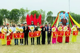 Xã Nguyệt Đức khai mạc Đại hội Thể dục thể thao lần thứ I