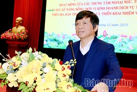 Triển khai hoạt động Trung tâm Ngoại ngữ, Tin học, Giáo dục kỹ năng sống
