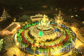 Pháp hội Cầu an đón năm mới 2026 tại Bảo tháp Mandala Tây Thiên