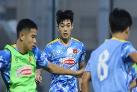 U23 Việt Nam có buổi tập đầu tiên tại Saudi Arabia
