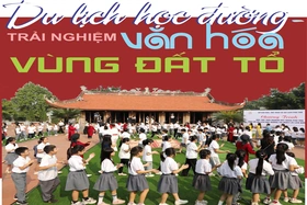 Du lịch học đường - Trải nghiệm văn hóa vùng Đất Tổ
