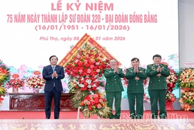 Kỷ niệm 75 năm ngày thành lập Sư đoàn 320 - Đại đoàn Đồng Bằng