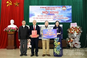 Ra mắt mô hình điểm “Dân vận số” tại khu dân cư phường Hoà Bình