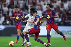 Thắng Real kịch tính, Barca vô địch Siêu cúp Tây Ban Nha